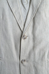 Linen classic men's jacket