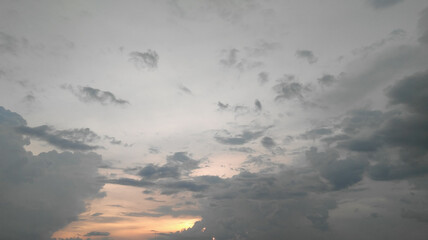 clouds in the sky timelapse