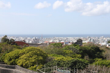 Obraz premium 晴天の景観