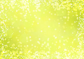 Blur lights on light green background