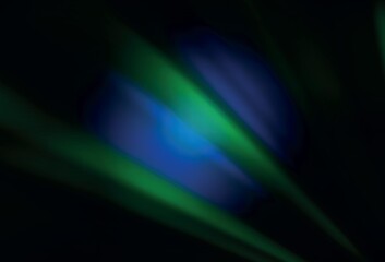 Dark Green vector colorful abstract background.