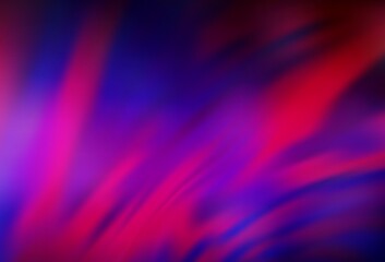 Fototapeta premium Dark Pink vector glossy abstract layout.