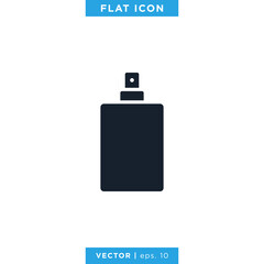 Perfume Icon Vector Design Template.