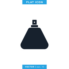 Perfume Icon Vector Design Template.