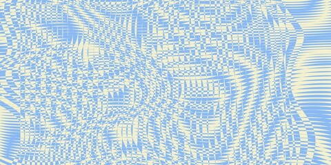 Trendy yellow and blue shaped vector abstract background for design and decor.