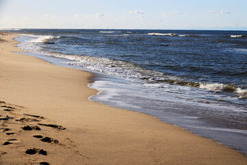 Landscape at the beach of Sylt, Germany, Europe