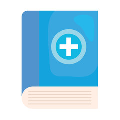 medical book or science literature, healthcare icon
