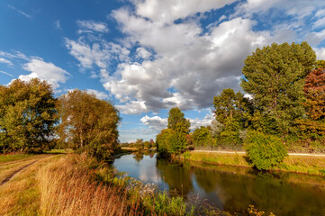 Abendspaziergang an der Nidda