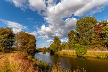 Abendspaziergang an der Nidda