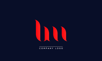 Initials BM or MB Logo Creative Template Sign Vector
