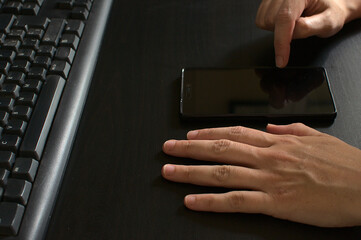 woman using smart phone