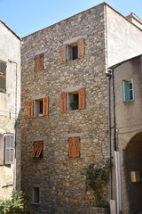 Fototapeta na wymiar Maison en pierre en Balagne, Corse