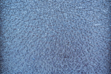 Blue color wavy ice background