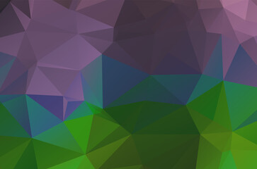 Fototapeta premium light Green geometric designs. Vector, multicolor geometric background
