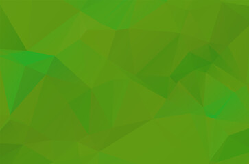Plakat light Green geometric designs. Vector, multicolor geometric background