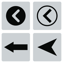 Set of different arrows EPS 