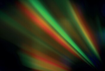 Dark Green, Yellow vector colorful blur background.