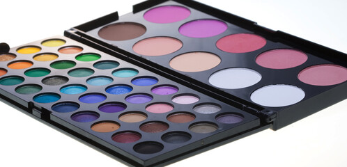 make-up collection close up