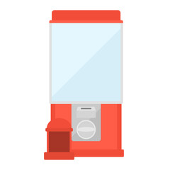 ガチャガチャのイラスト