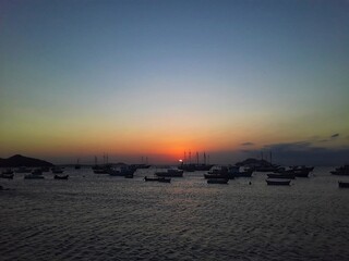 atardecer