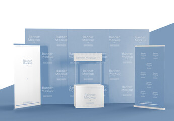 Exhibition Stands Mockup