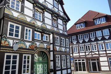Fachwerkhäuser in Hameln an der Weser