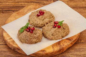 Georgian cuisine - pkhali from beans