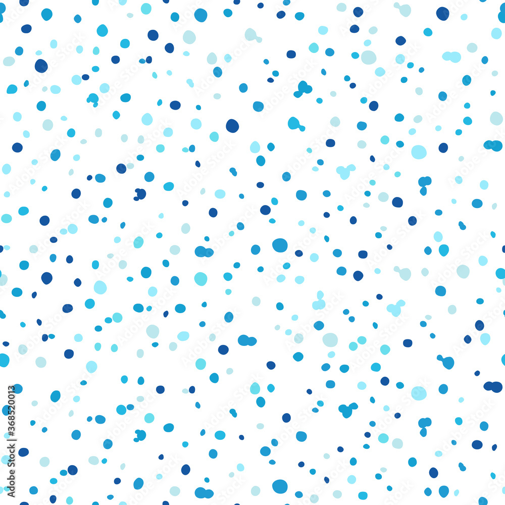 Poster Seamless abstract pattern with dots