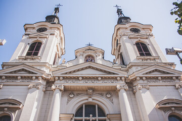 Fototapeta na wymiar Patriarchate Court in Sremski Karlovci, Serbia.