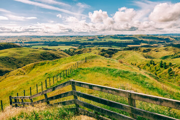 Countryside near Woodville, North Island, New Zealand © amelie