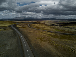Isolated country road
