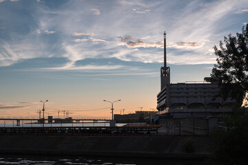 Marine Station mooring complex in St. Petersburg