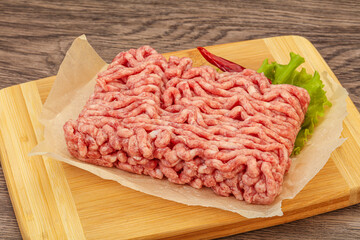 Minced meat - pork and beef