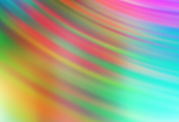 Light Multicolor vector glossy abstract layout.