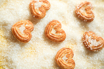 little heart biscuits, cookies for Valentine's day, Love concepts