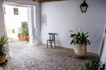 Fototapeta premium Frigiliana, Málaga, Andaluzja, Hiszpania