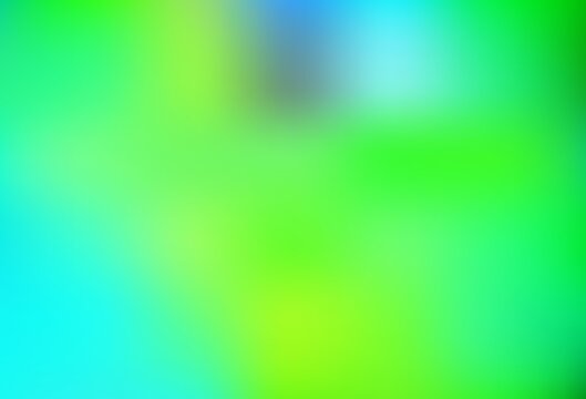 Light Blue, Green vector abstract bright pattern.
