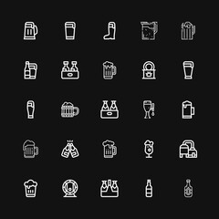 Editable 25 canned icons for web and mobile