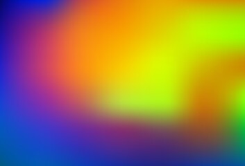 Light Blue, Red vector blurred shine abstract texture.