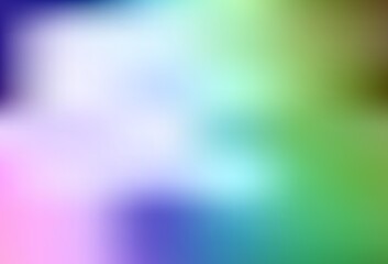 Light Multicolor vector abstract bright template.