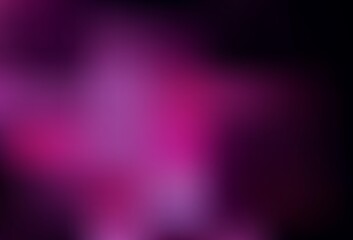 Dark Pink vector blurred bright texture.