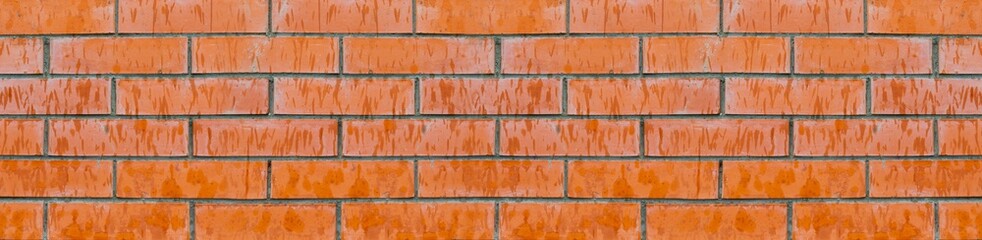 Narrow a brickwork wall red solid foundation web design. Brickwork pattern