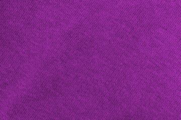 Texture of cotton purple fabric. Purple soft fabric with place for text. Can be used as background