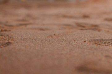 sand on the beach