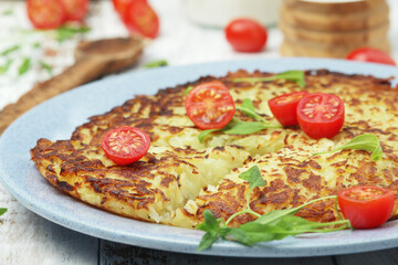 Rosti - Swiss dish made of grated potato