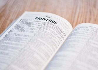 Fototapeta premium Holy Bible Christian Book Old testament and New Testament Jesus Christ English version