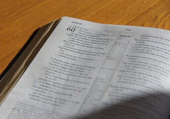 Holy Bible Christian Book Old testament Isaiah Chapter 60