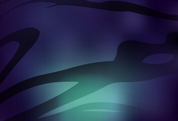Dark Blue, Green vector blurred bright pattern.