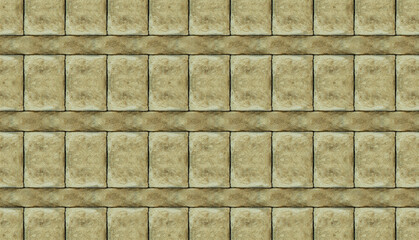 brown beige row of stacked stones solid weathered base pattern