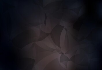 Obraz premium Dark Brown vector abstract mosaic background.